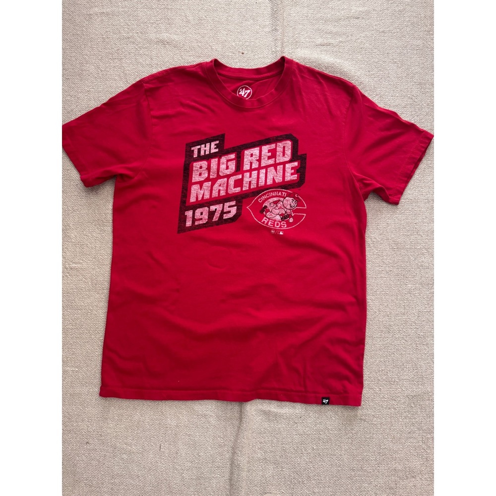 47 Cincinnati‎ Reds Retired Big Red Machine 1975 Graphic Tee Medium